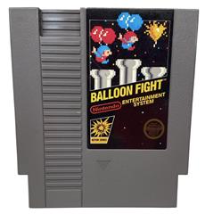 NINTENDO BALLOON FIGHT NES W/ PLASTIC NINTENDO CASE